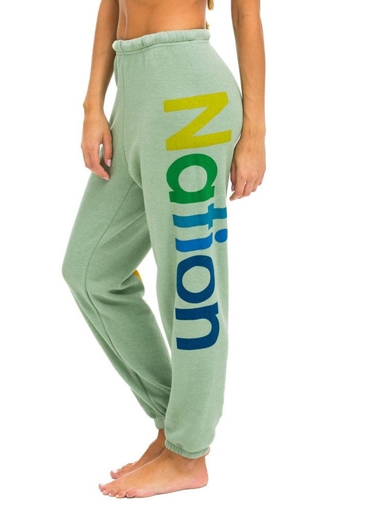 Aviator Nation Pants - Aviator Nation 3 pc Tri-Blend Fabric: luxury Vintage Look Sweatpants XS